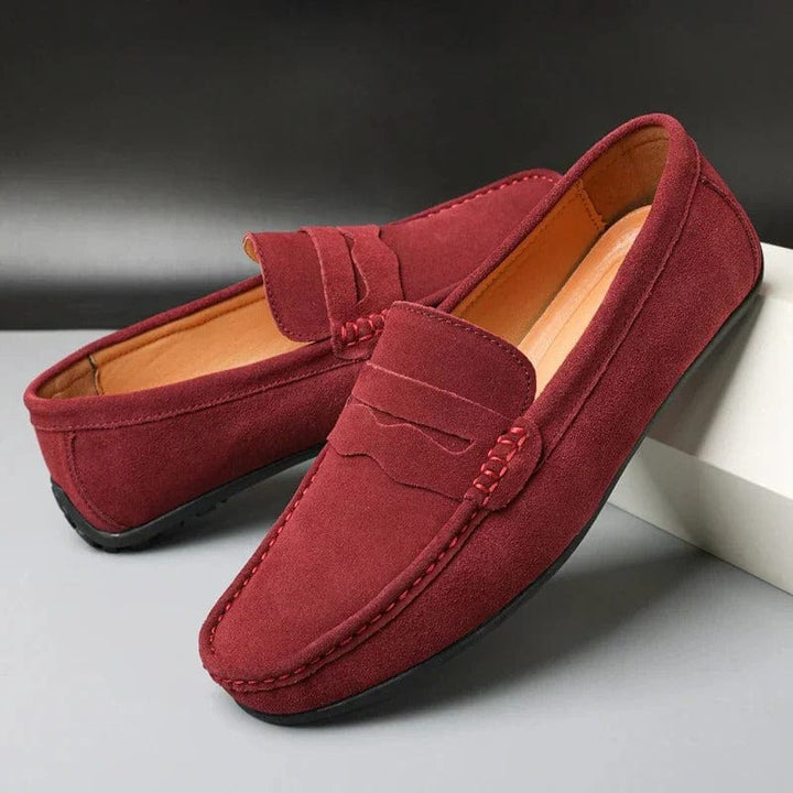 Versatile women's classic slip-on loafers. Comfortable everyday footwear for casual or formal wear.