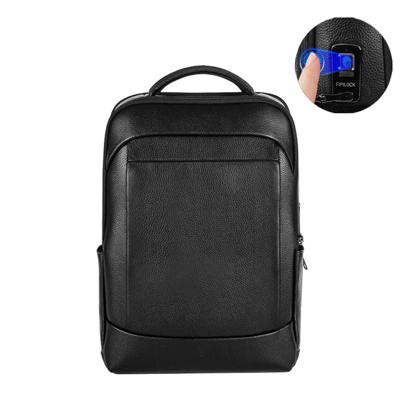 Professional men's large-capacity business laptop backpack, perfect for daily commute & secure travel essentials.