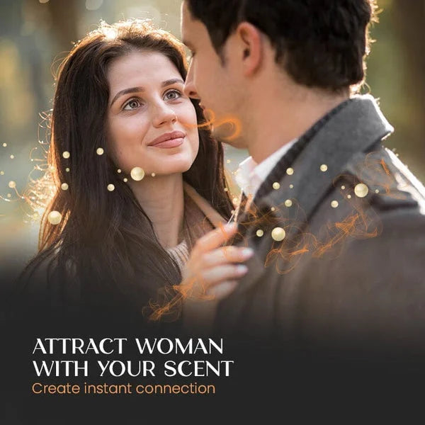 Premium men's pheromone fragrance, a powerful cologne crafted to boost confidence and appeal.