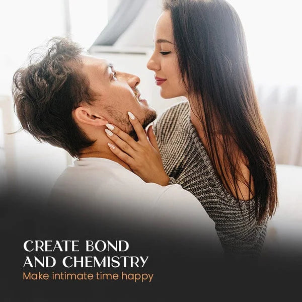 Attractura men's pheromone perfume bottle against a sleek background, a seductive scent for him.