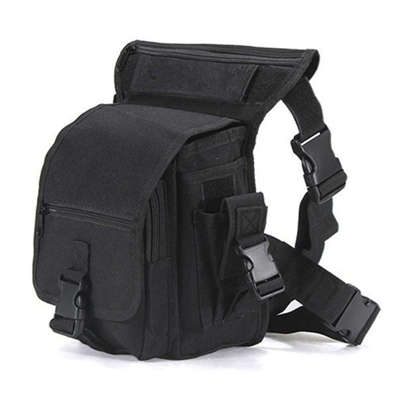 Water-resistant men's drop leg utility bag. Durable outdoor gear for travel, hiking, and daily use.