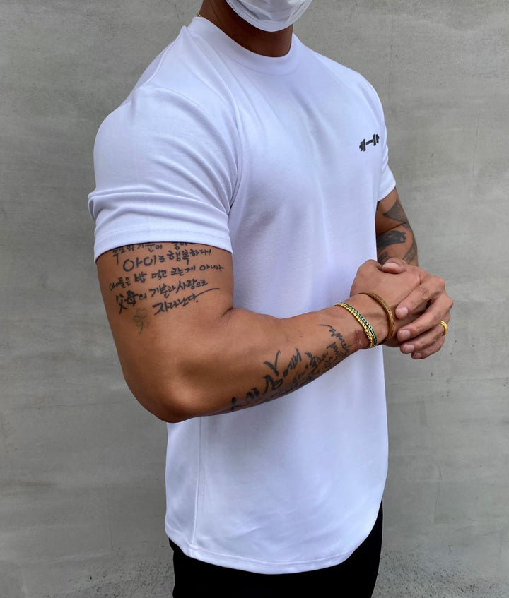 Lightweight short-sleeve men's t-shirt, breathable & perfect for summer fashion and casual style.