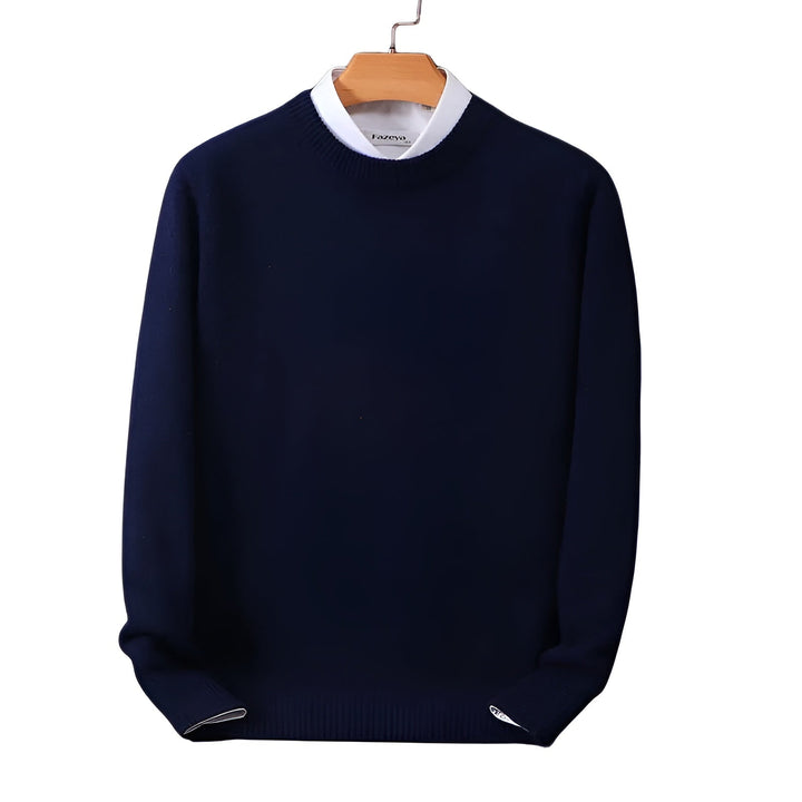 Bestselling men's classic round neck sweater. Versatile crew neck, perfect for everyday casual wear.