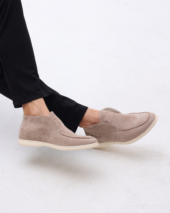 Sophisticated men's slip-on loafers, a classic choice in men's footwear, perfect for work or leisure fashion.