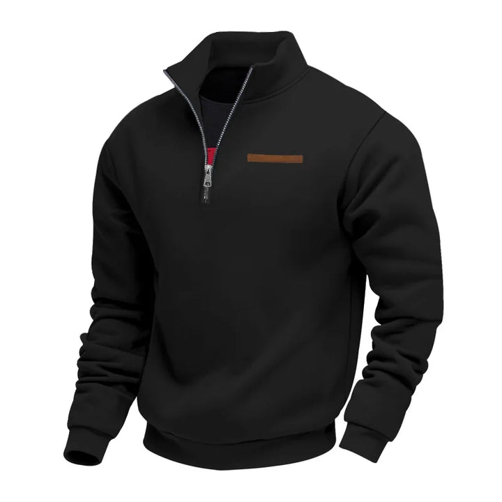 Men's casual long-sleeve sweatshirt on sale, offering cozy comfort and stylish everyday winter wear.