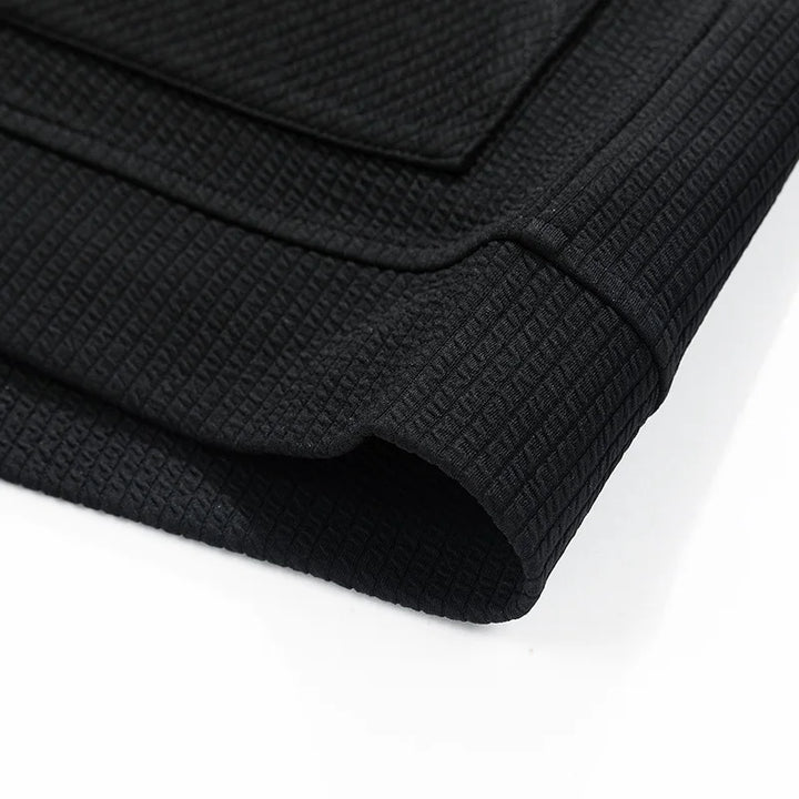 Men's warm winter zip-up knit cardigan, offering cozy stretch for comfortable everyday layering.