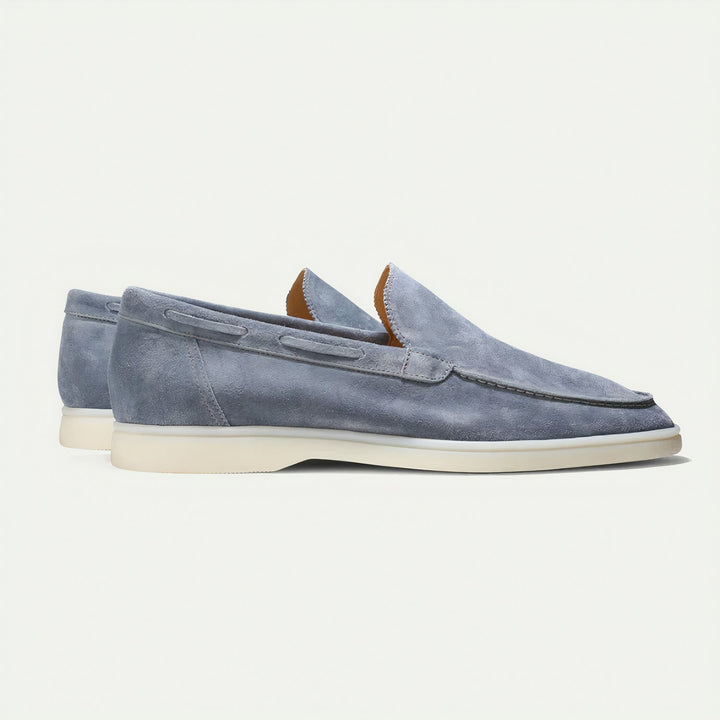 Comfortable men's classic slip-on loafers, versatile for smart casual & everyday wear.