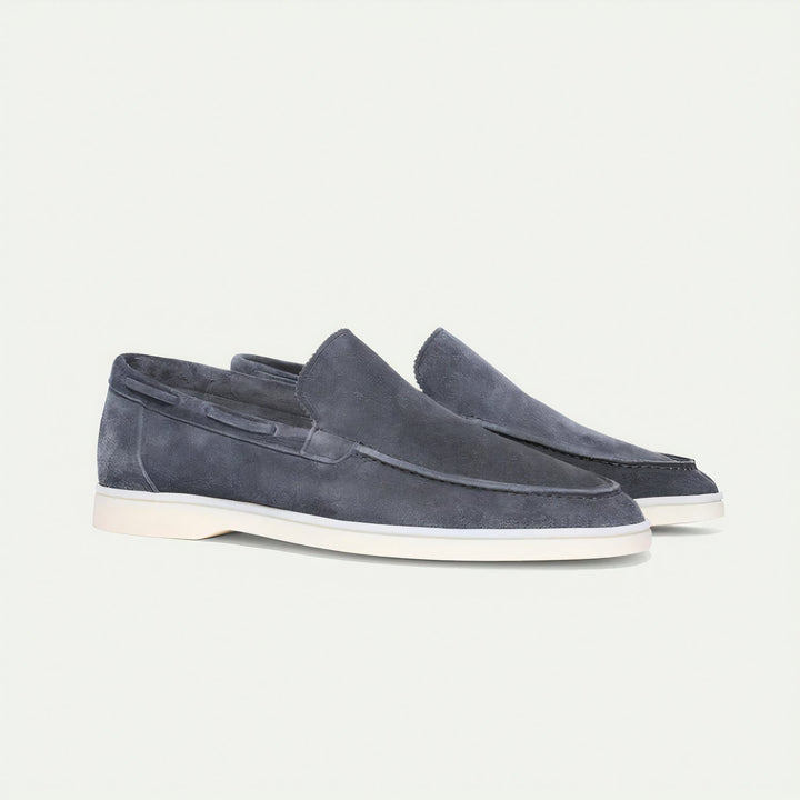 Elegant men's slip-on loafers, perfect for sophisticated smart casual and formal footwear.