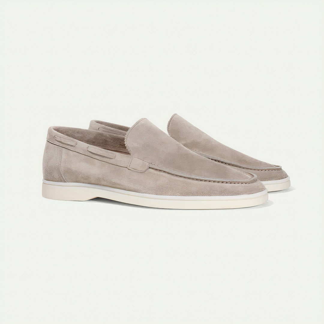 Classic men's slip-on loafers, providing ultimate comfort for smart casual & formal attire.