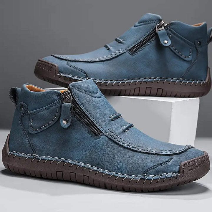 Stylish men's orthopedic shoes with ergonomic design, shock-absorbing soles, and superior foot support.