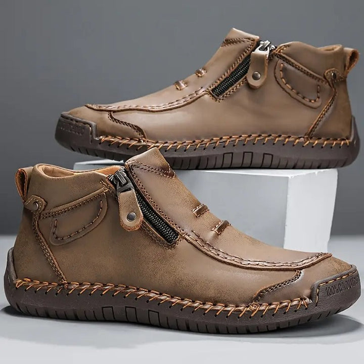 Men's ergonomic orthopedic walking shoes, featuring shock absorption, arch support, and ultimate comfort.
