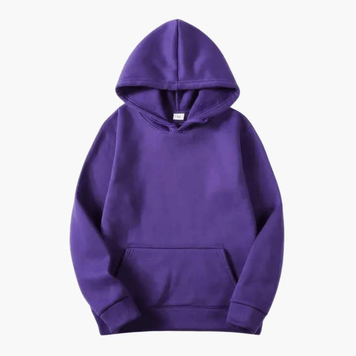 Everyday men's hoodie with a soft feel, featuring a comfortable relaxed fit for casual fashion.
