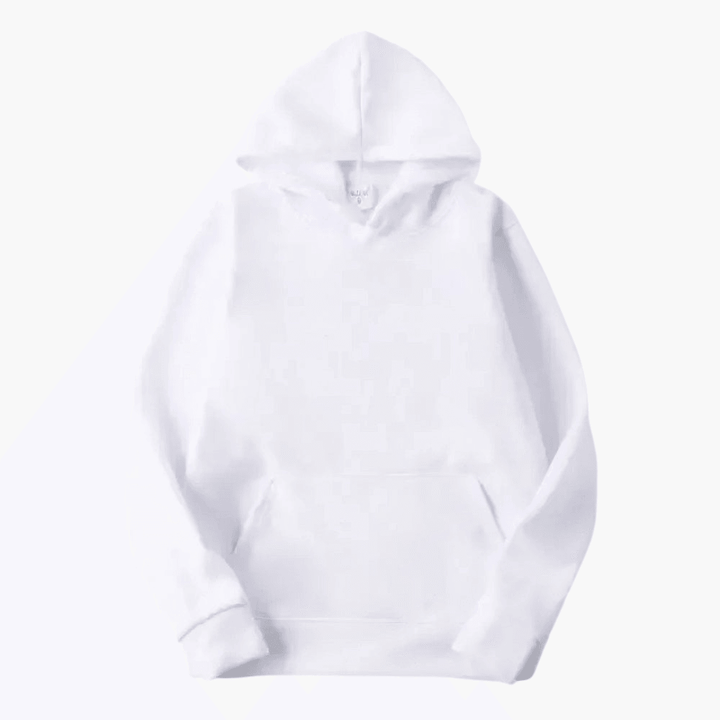 Essential men's relaxed fit hoodie, a versatile hooded sweatshirt for casual and street style looks.