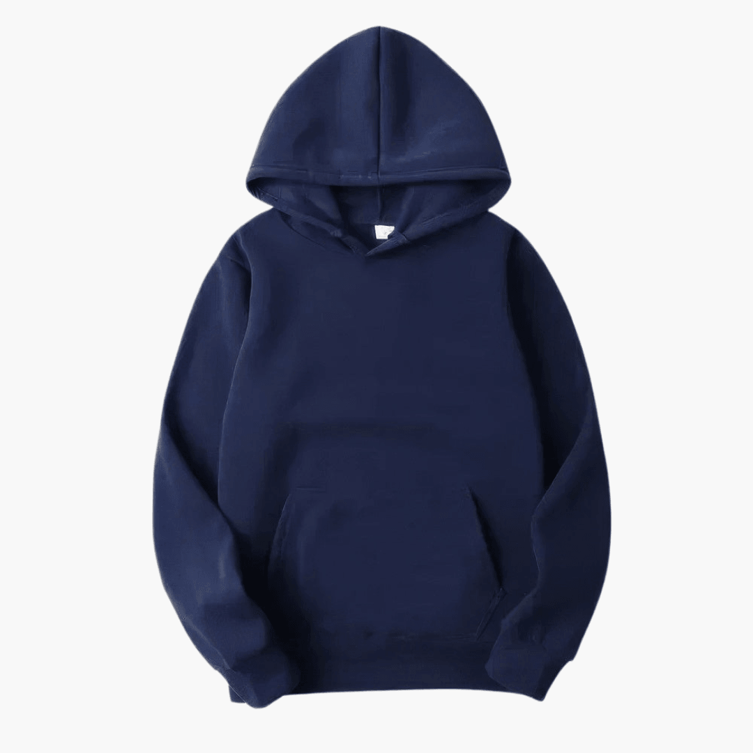 Versatile men's relaxed fit hoodie, perfect for everyday fashion & casual outfits.