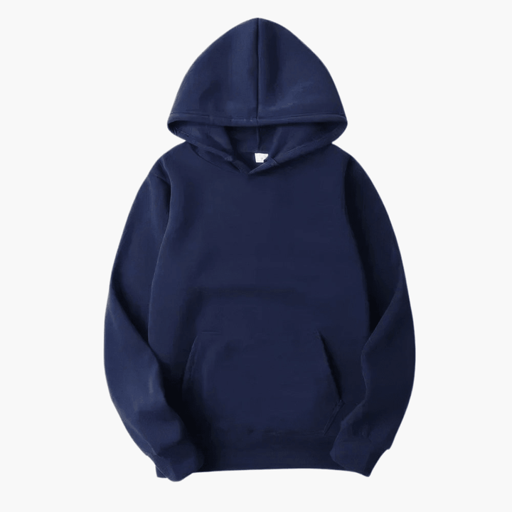 Versatile men's relaxed fit hoodie, perfect for everyday fashion & casual outfits.
