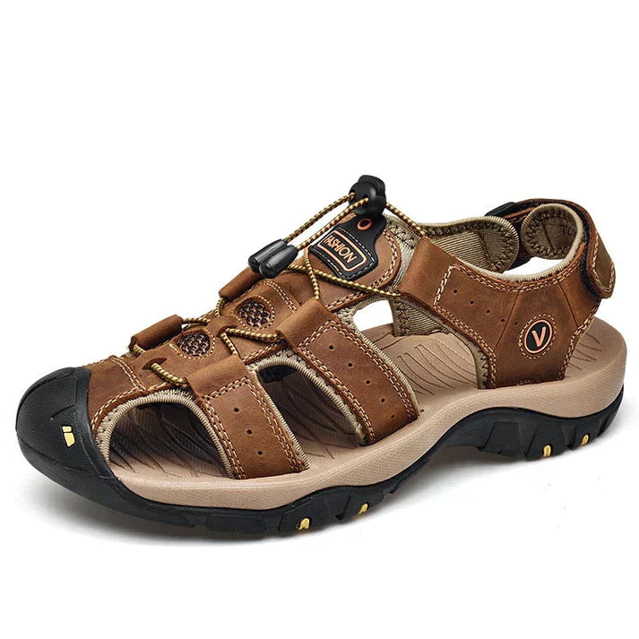 Men's Kay walking sandals, orthopedic with arch support for durable all-day comfort and foot health.
