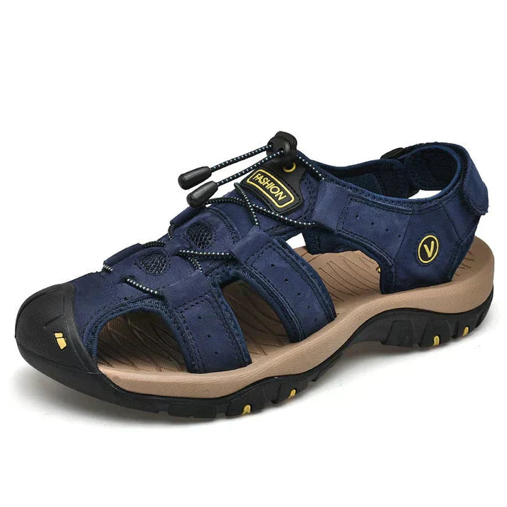 Kay men's orthopedic sandals, designed for foot health, offering excellent arch support & comfort.