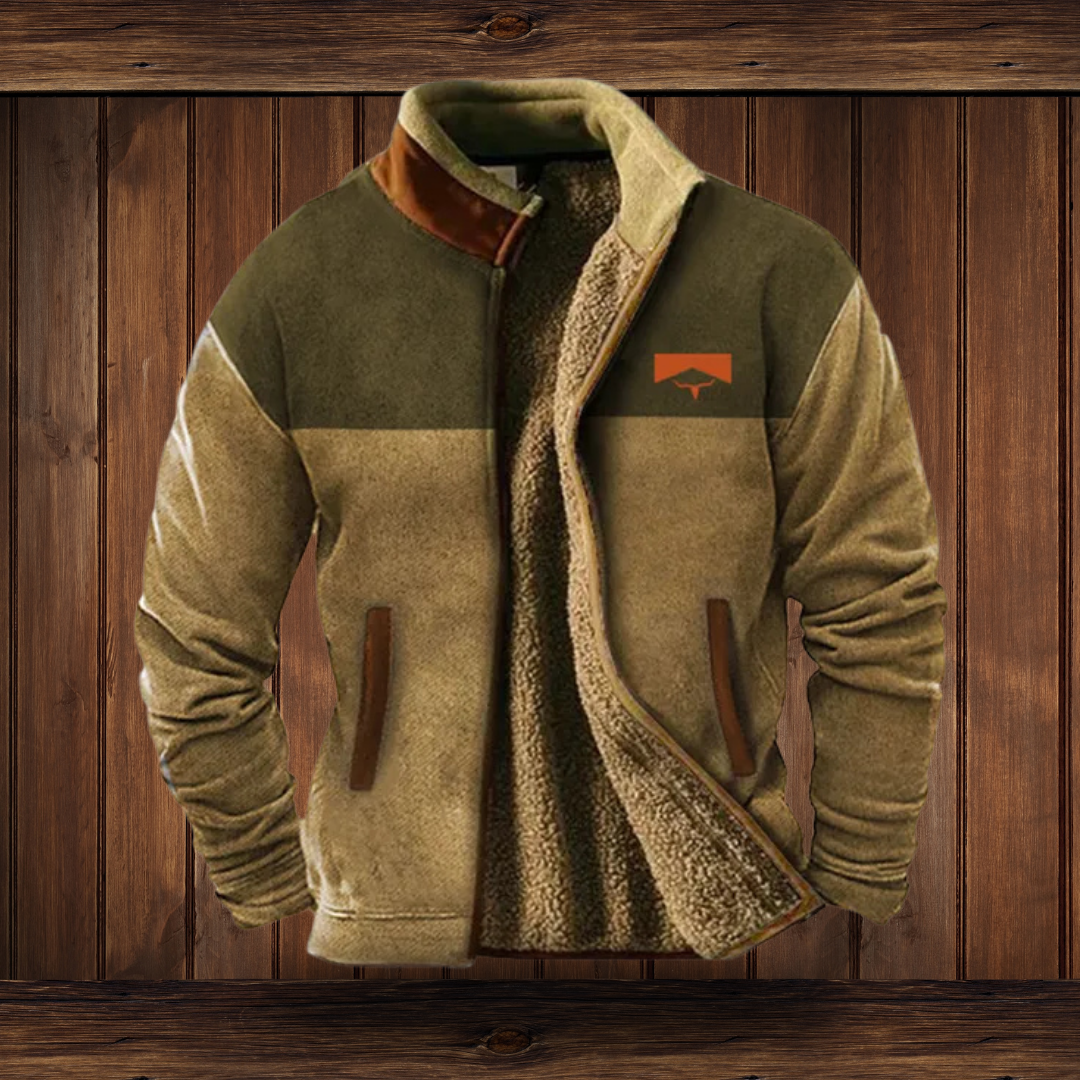Versatile men's jacket: a comfortable, casual, and lightweight layer for fall fashion & outdoor use.