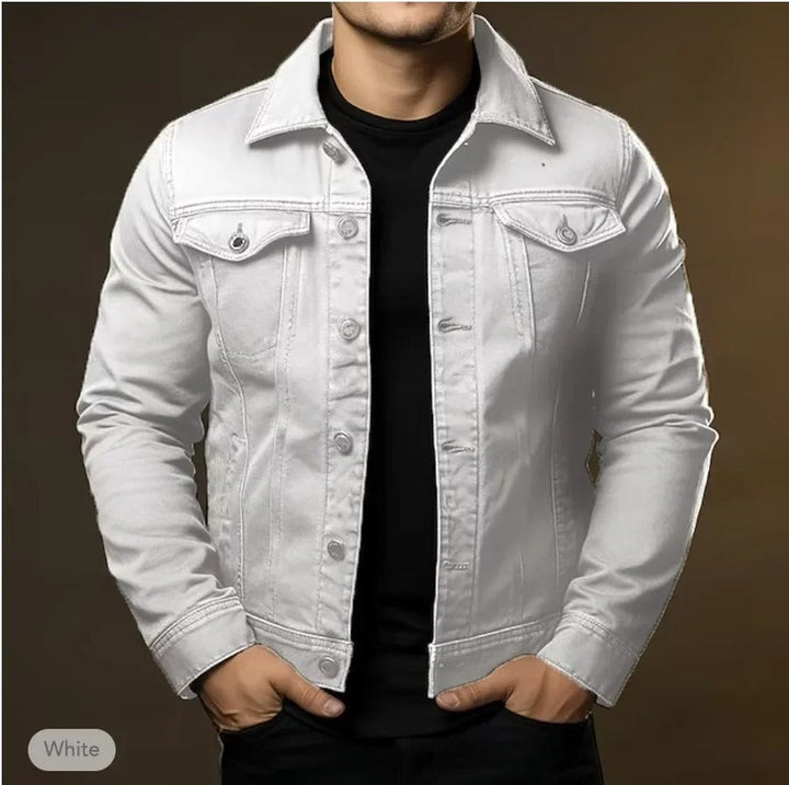 Men's lightweight stylish jacket for spring layering, perfect for casual everyday wear & men's fashion.