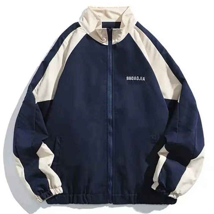 Men's lightweight windbreaker jacket in urban style. Perfect casual outerwear for all-season weather protection and comfort.