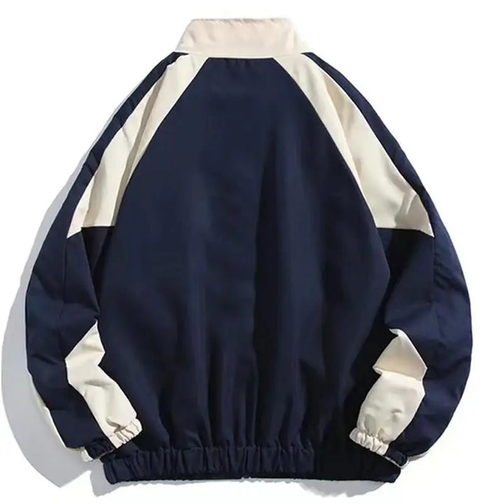 Modern men's lightweight windbreaker, designed for urban style. Comfortable casual jacket for everyday men's fashion.