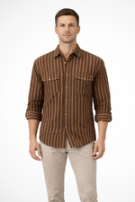 Khaki Striped