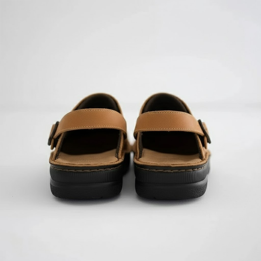 Men's support clogs, orthopaedic footwear for daily wear with excellent arch support.