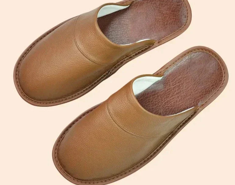 Supportive men's orthopedic house shoes, excellent arch support for everyday comfort & pain relief.