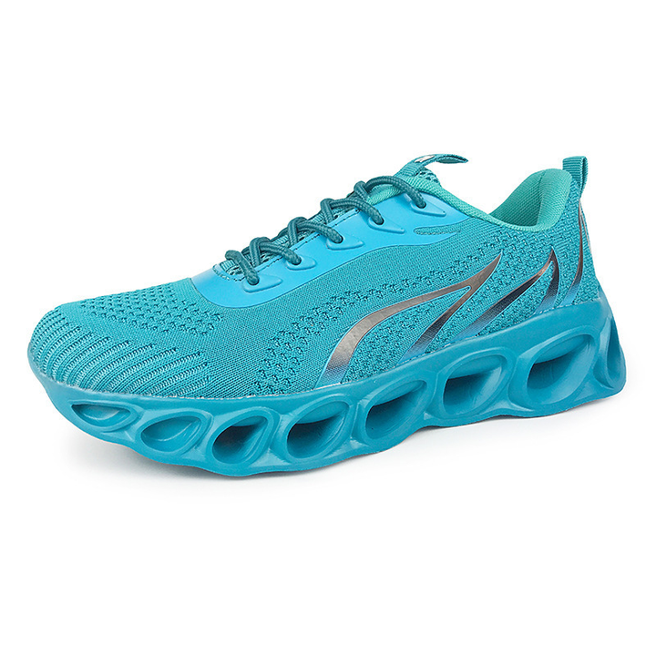 Breathable men's athletic shoes with cushioned sole & orthopedic support, ideal for everyday comfort.