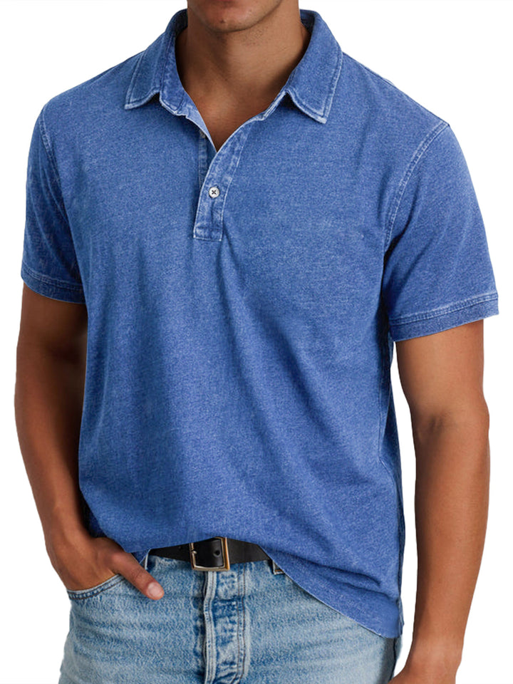 Men's Refined Heritage Polo Shirt, classic style & comfort for everyday wear.