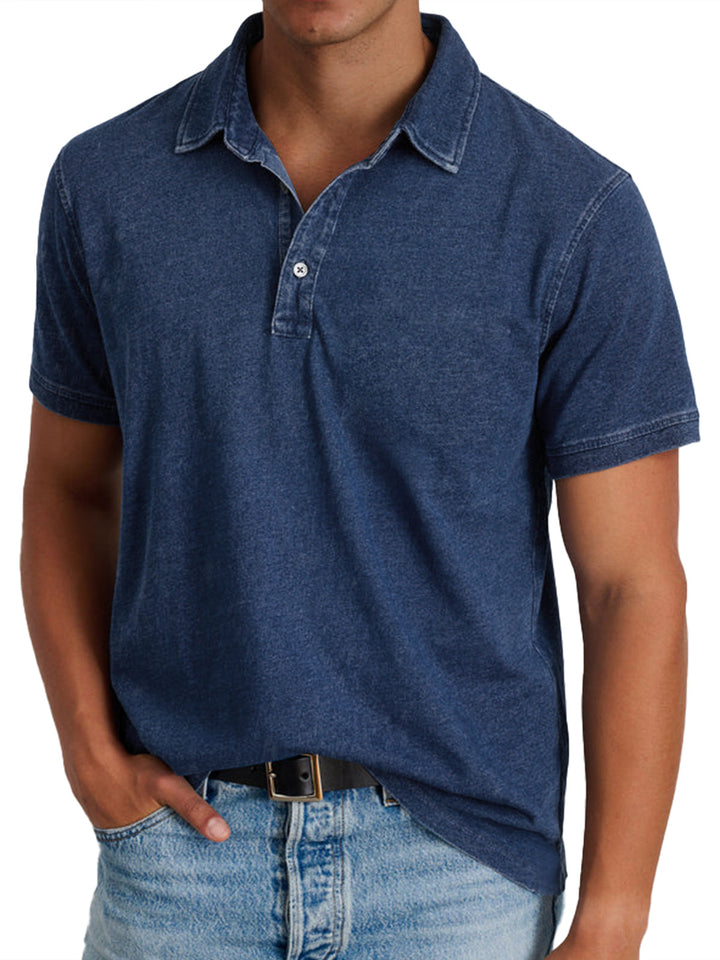 Stylish men's polo shirt, perfect for classic casual fashion and everyday comfort.