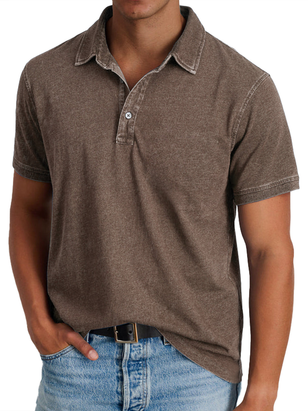 Timeless men's fashion polo, refined heritage style and ultimate comfort shirt.