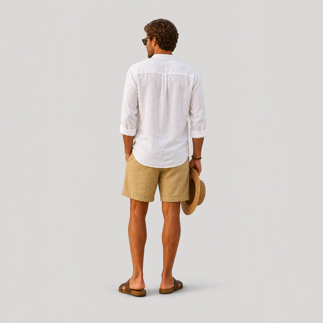 Men's lightweight relaxed fit shorts, essential for comfortable summer and warm weather activities.