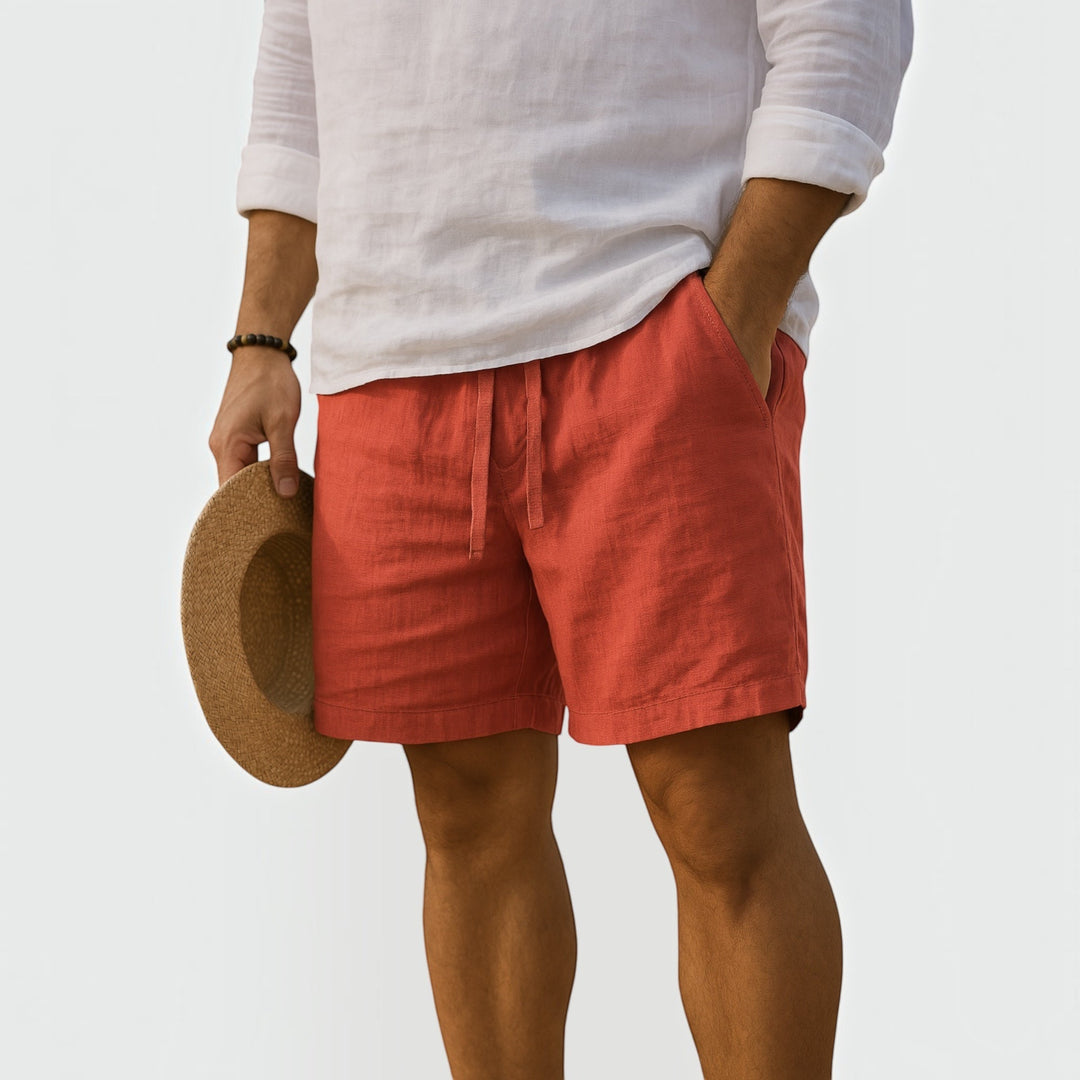 Easy-wearing men's summer shorts for vacation, beach days, and casual warm weather comfort.