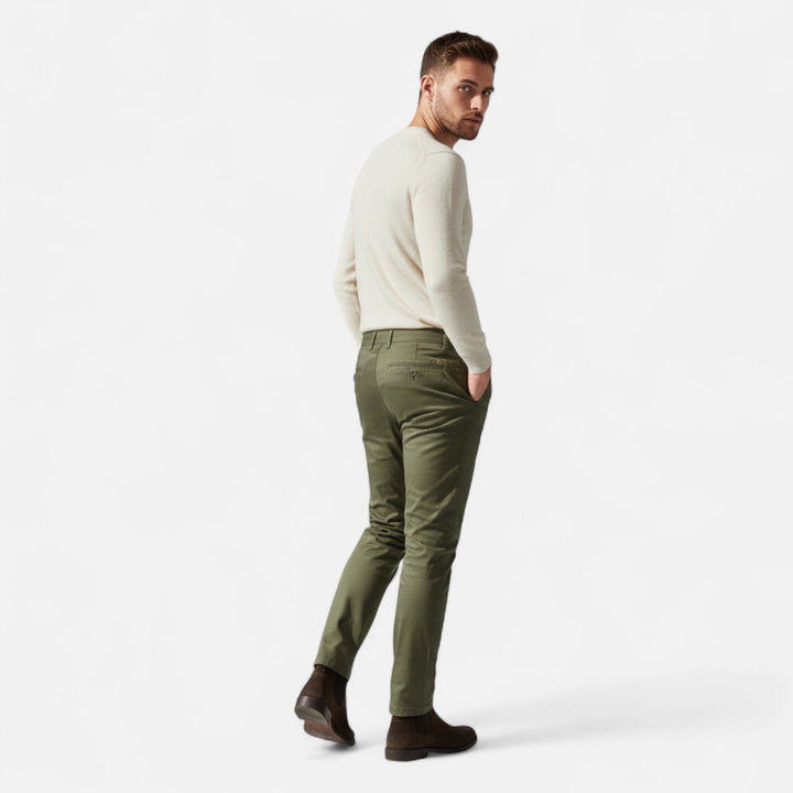 Versatile men's tailored pants, ideal for smart casual wear, office or weekend outfits.