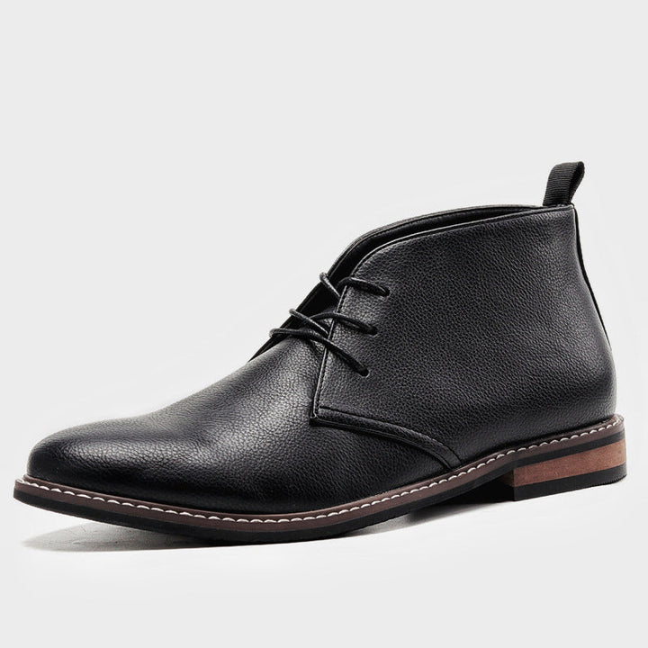Classic men's dress boots, ideal for stylish casual outfits. Features excellent comfort & everyday durability.