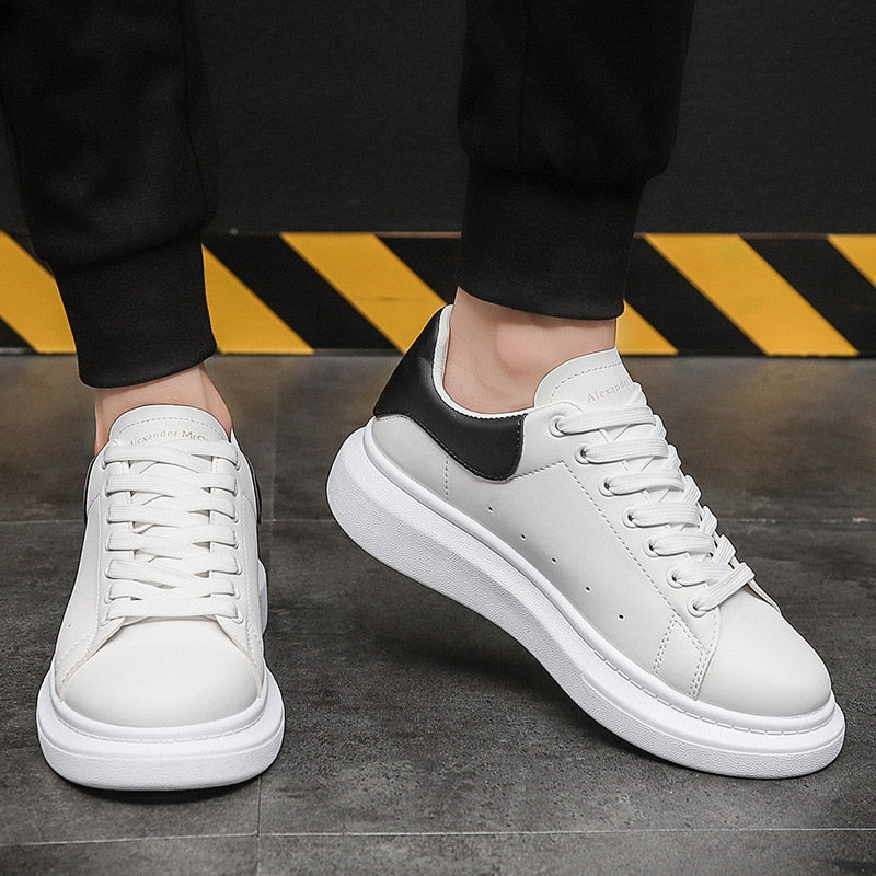 Comfortable men's walking sneakers, lightweight and supportive for daily urban wear & active lifestyles.