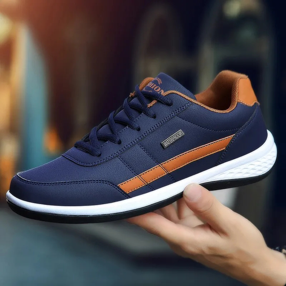Everyday men's sneakers, supportive lace-up design, comfort & foot balance.