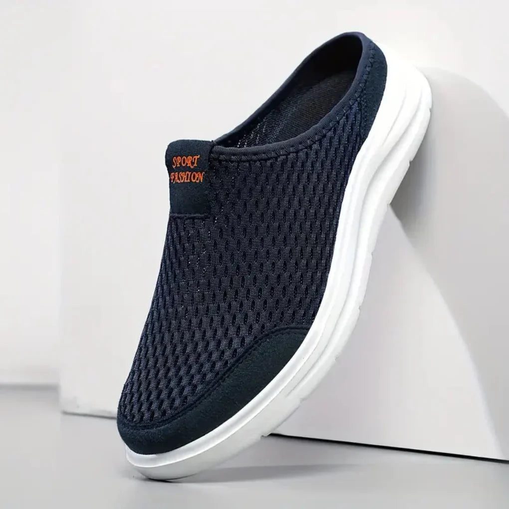 Breathable men's casual slip-on sandals, offering ultimate comfort and support for everyday summer wear.