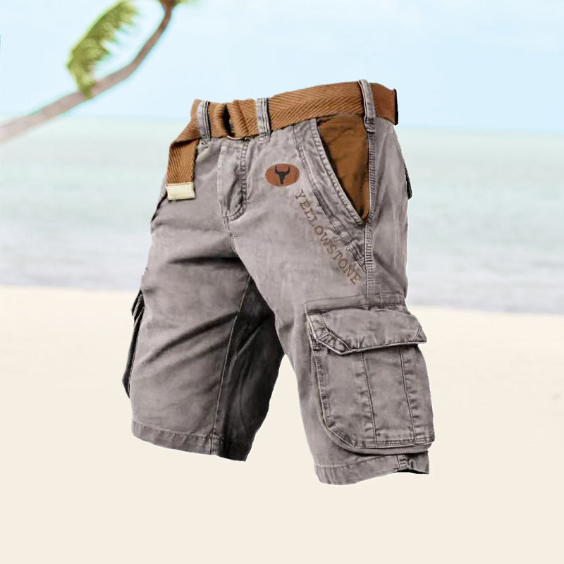 Men's versatile cargo shorts, perfect for everyday comfort & casual style.