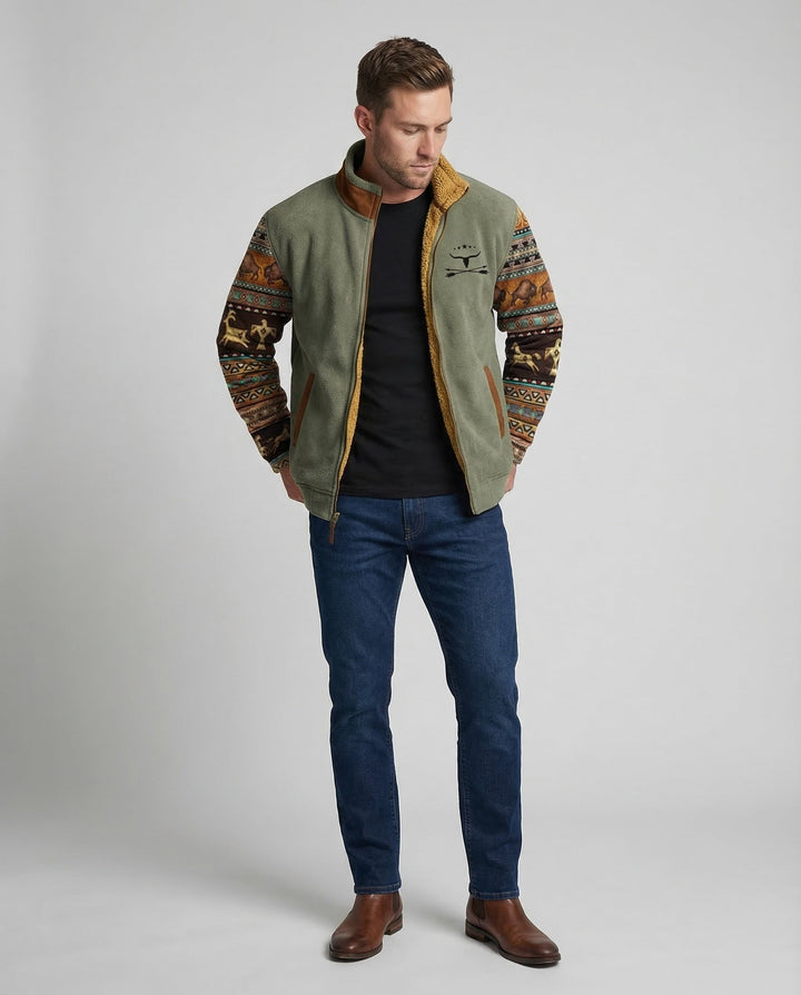 Men's versatile outdoor jacket, perfect for warmth, everyday comfort, and casual wear.