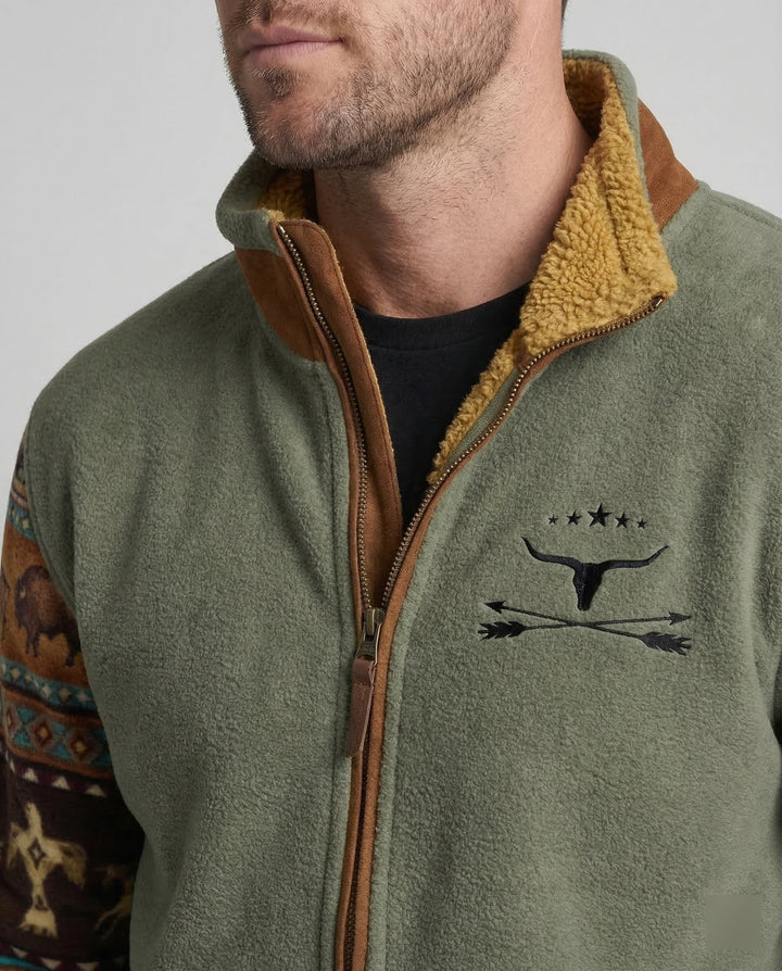 Lightweight men's jacket for layering, offering warmth, breathability, and outdoor comfort.