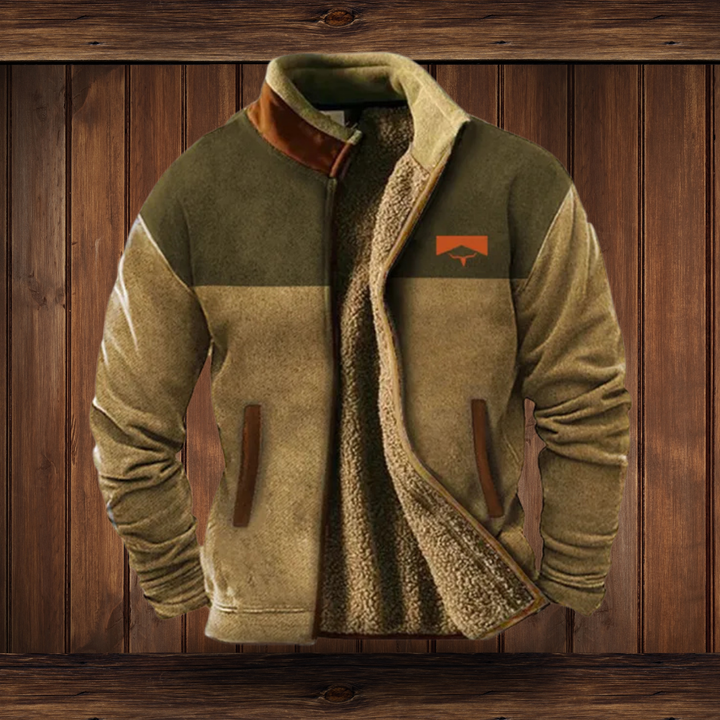 Breathable men's outdoor jacket providing warmth, comfort, and versatile performance for any activity.