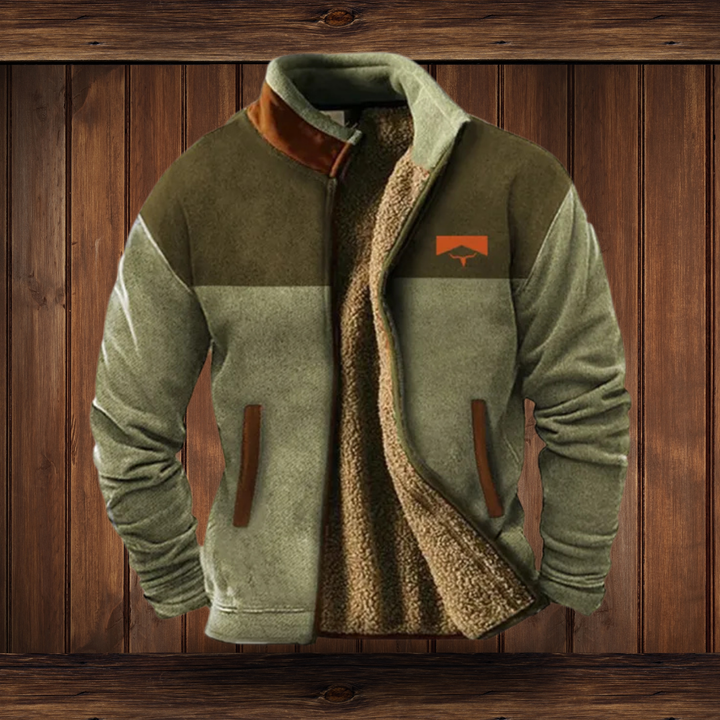 Stylish men's outerwear, a warm & versatile jacket for outdoor adventures & everyday comfort.
