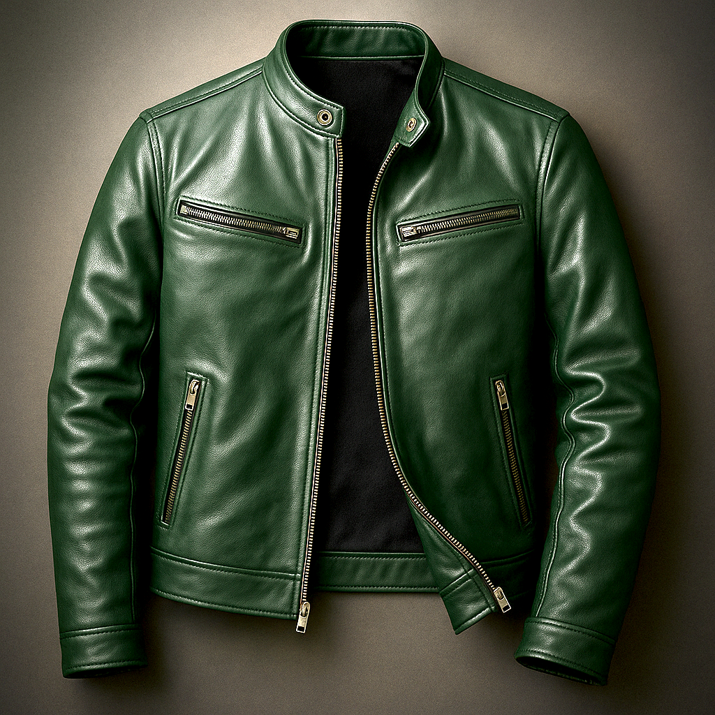 Durable men's vintage bomber jacket, offering timeless style and comfort for all seasons.