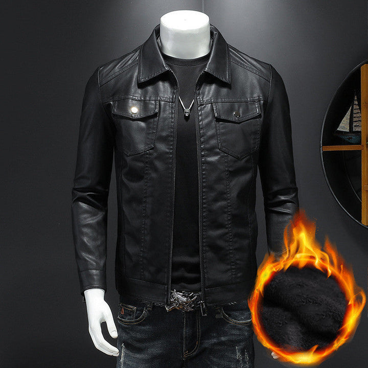 Men's classic vintage jacket: durable, stylish outerwear. Timeless comfort for fall fashion & everyday men's wear.