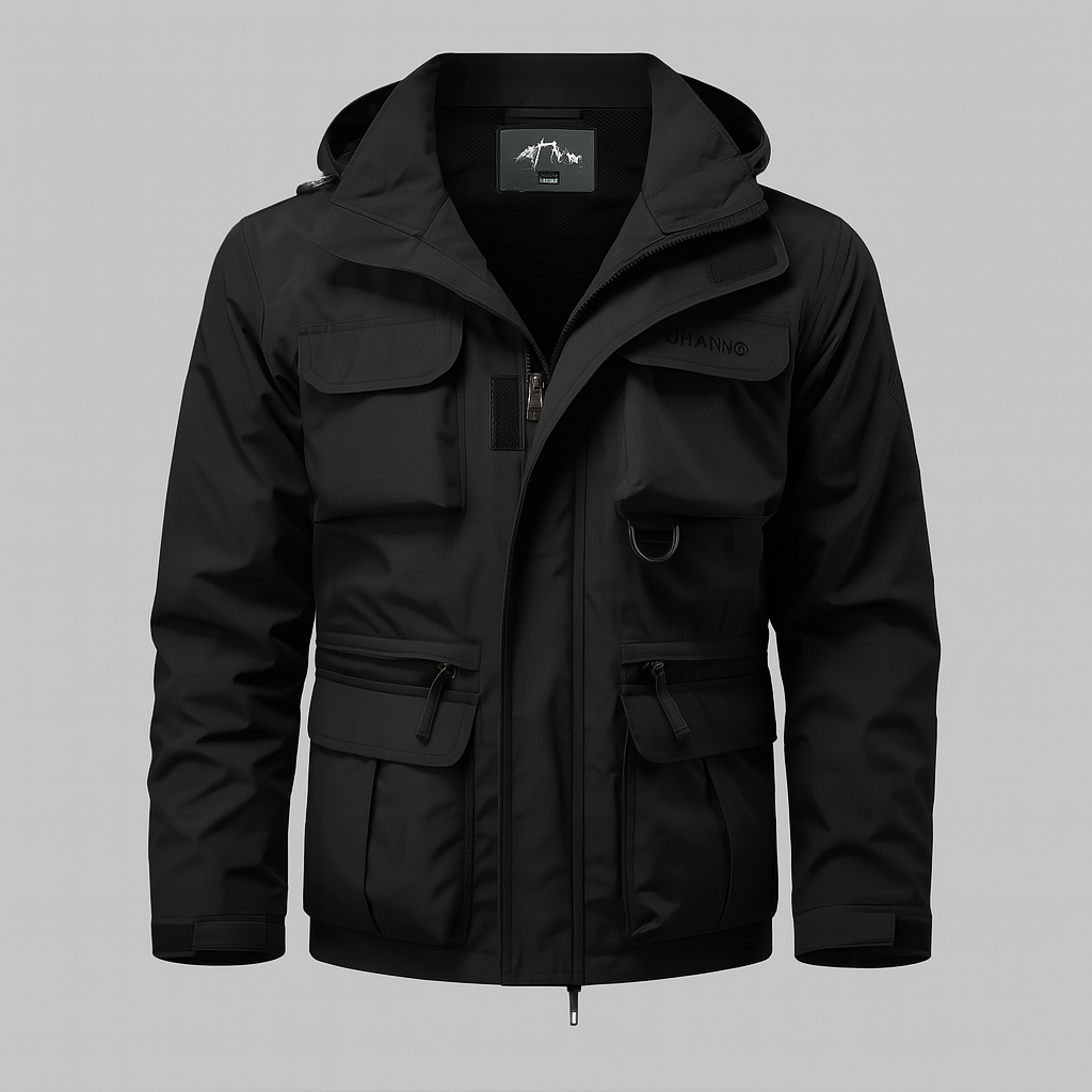 Men's waterproof military tactical coat. Durable all-weather outerwear for utility & outdoor adventures.