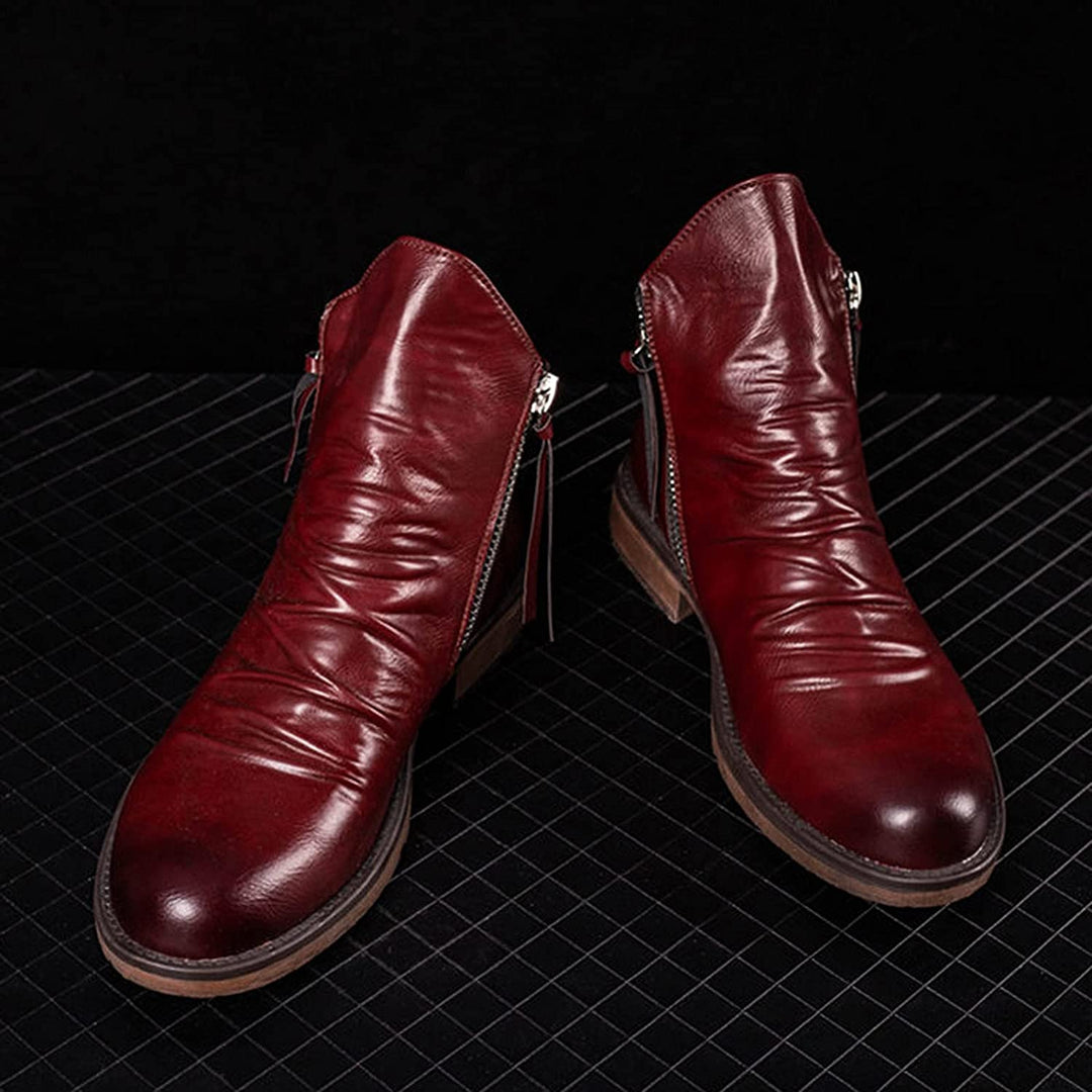 Durable men's elegant casual boots, built for comfort & timeless style. Perfect for winter.