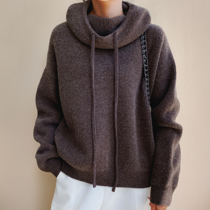 Men's elegant hoodie, front view, stylish design, versatile wear for casual or formal occasions.