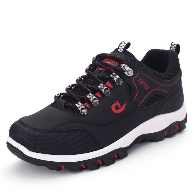 Men's orthopedic walking shoes, cushioned sole, synthetic leather, versatile for all seasons, available in black, green, yell